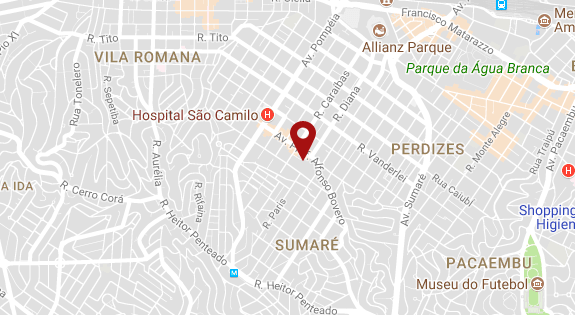 Nossa localização