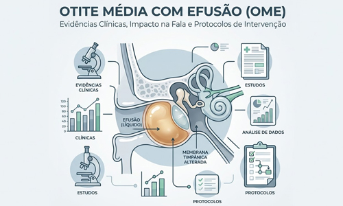 otite media com efusão